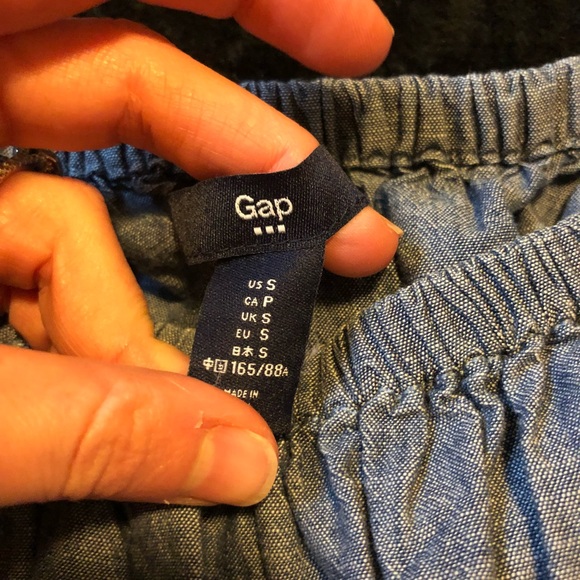 Off the shoulder denim top - Picture 3 of 4